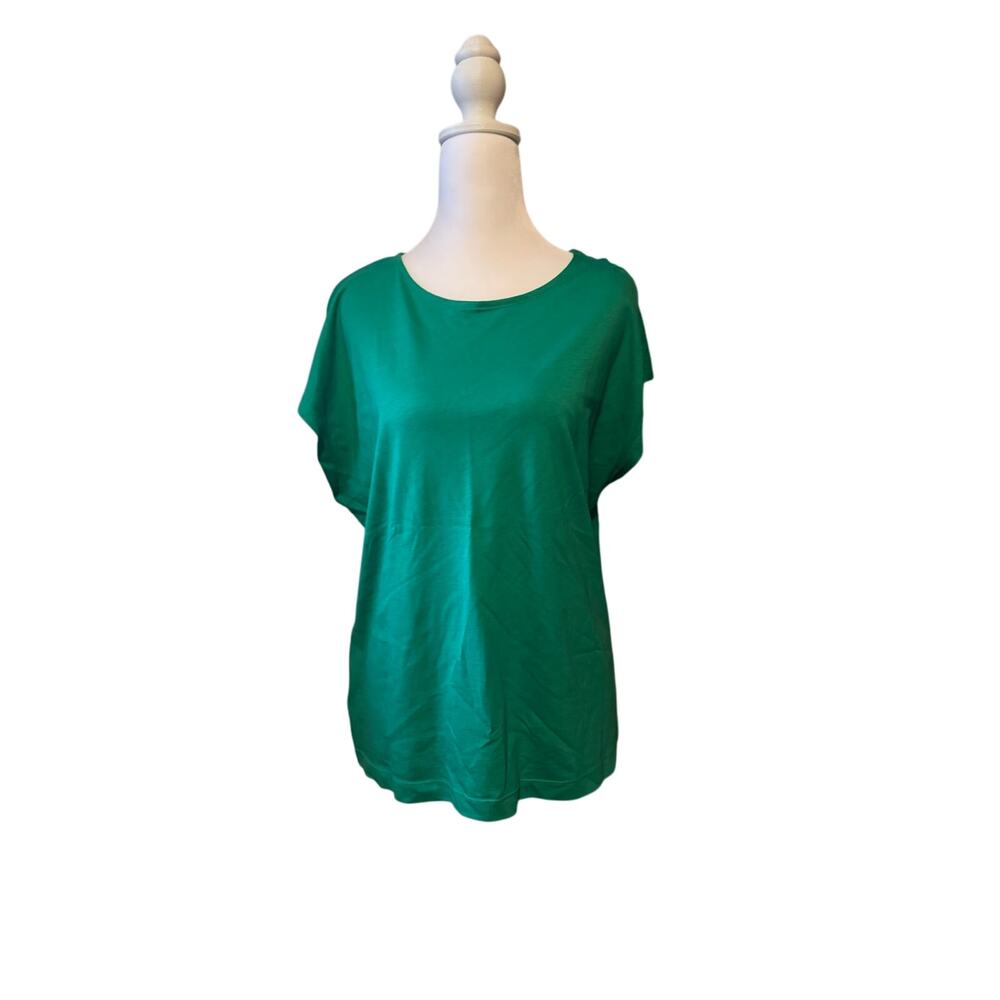 Ann Taylor Loft Green Top Size Large NWOT